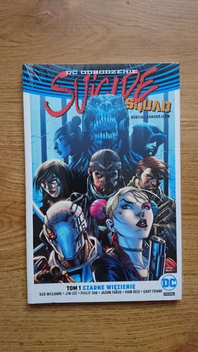 Komiks pt Odrodzenie Suicide Squad Oddział Samobójców Czarne więzienie