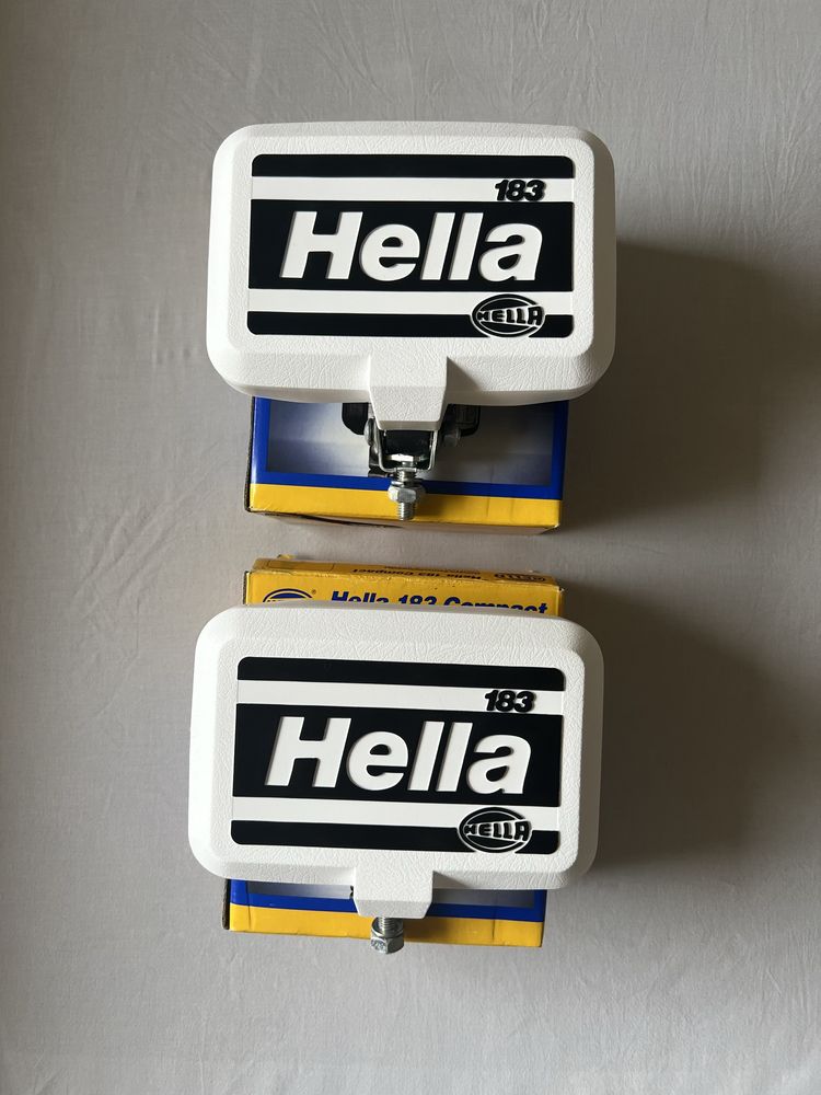Nowe halogeny Hella 183 rarytas retro