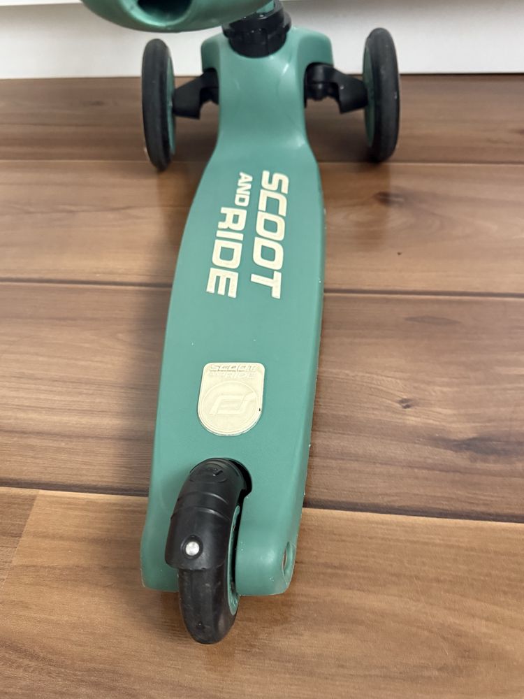 Hulajnoga scoot and ride zielona