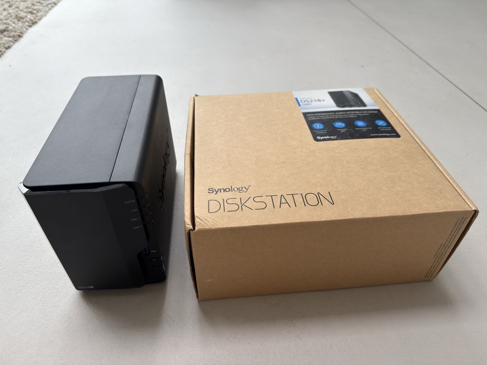 NAS Synology DiskStation DS218+ 2 dyski 6TB