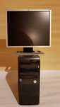 Komputer PC, HDD-1Tb,RAM-8GB, Intel Core i3, 4330 CPU-3,5GHz, HP19"