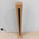 Lampa led drewniana, stojaca, podlogowa