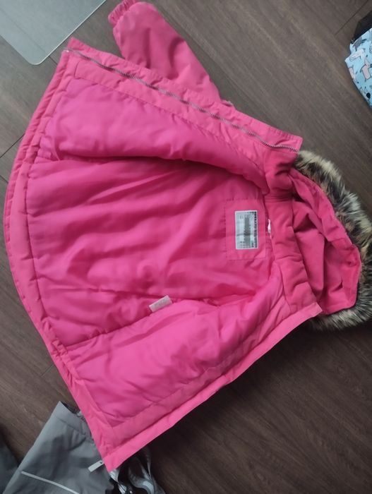 Зимовий термокомбінезон Lenne 110+6 см ліне курткапарка полукомбінезон