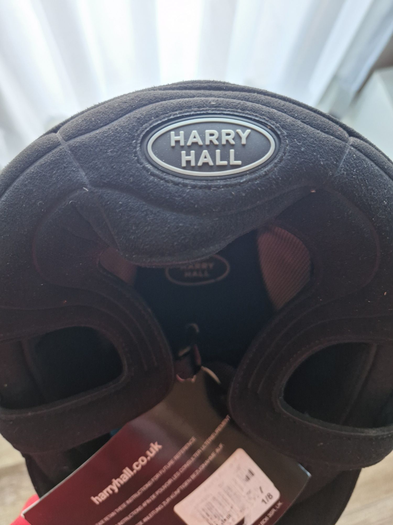 Kask jeździecki toczek Harry Hall nowy z metkami