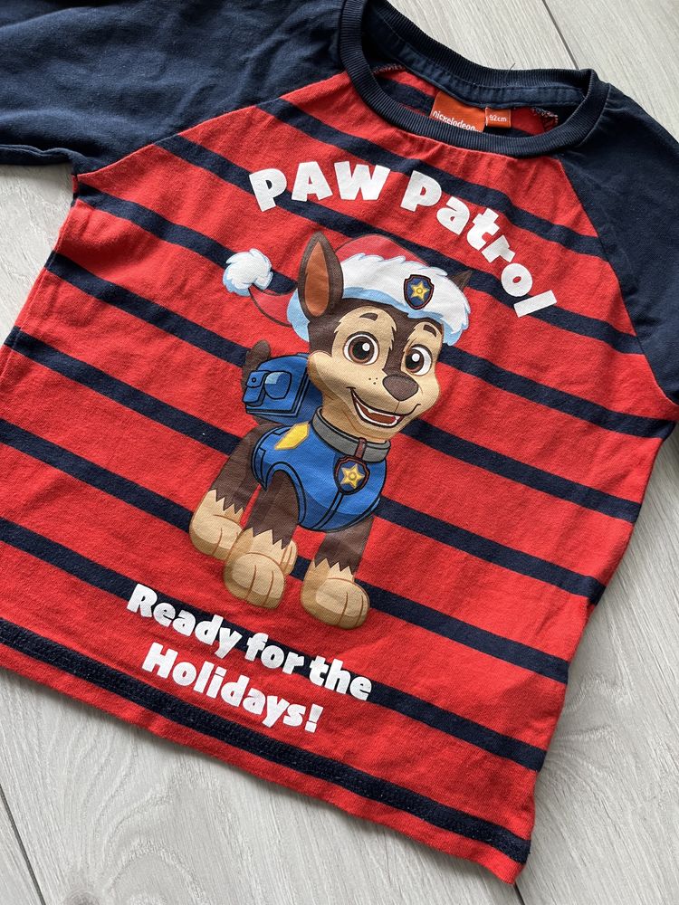 Smyk bluzka świąteczna 92 dla chłopca dziecięca psi patrol h&m