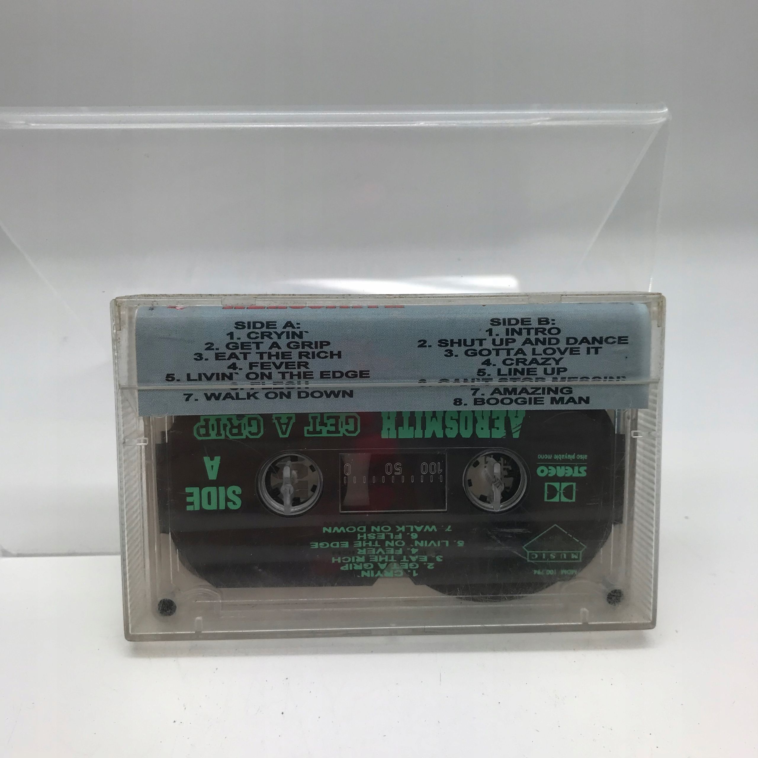 kaseta - aerosmith - get a grip