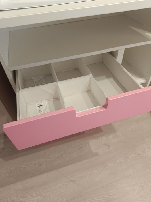 Komoda IKEA + przewijak + organizery – stan bardzo dobry