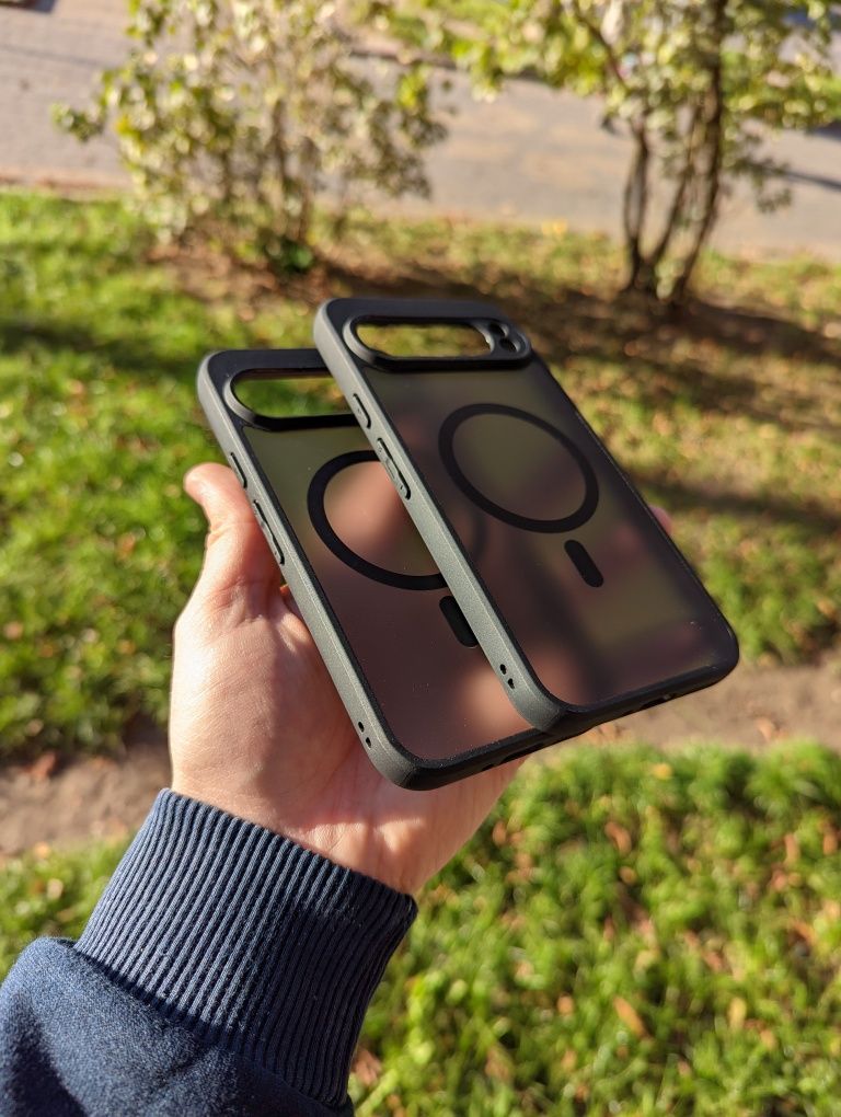 Google Pixel 9 Pro XL BQ MagSafe Matte Матовий чохол Протиударний чехо