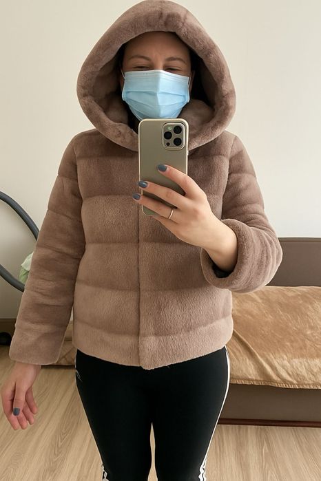 Шуба-трансформер екохутро.