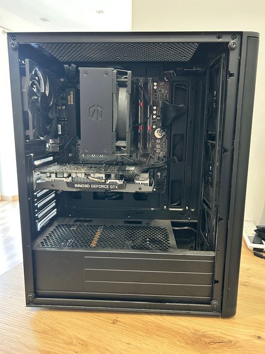 Komputer Gamingowy Ryzen 5700X3D/GTX 1660 SUPER/16GB RAM/ SSD 477GB