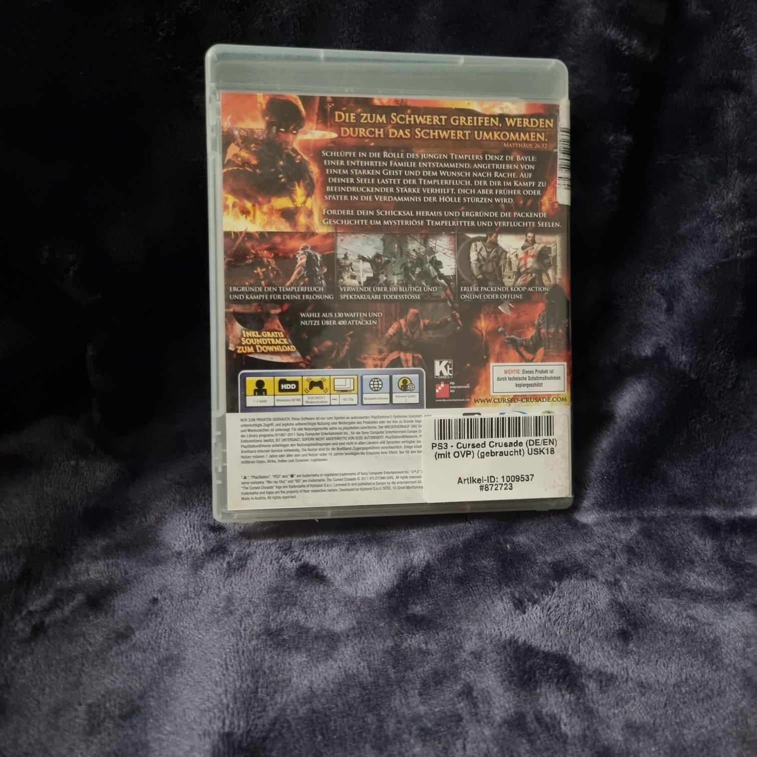The Cursed Crusade Ps3