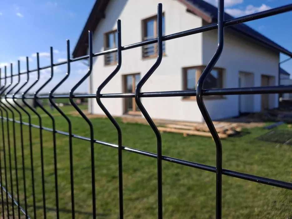 Ogrodzenie panelowe z montażem