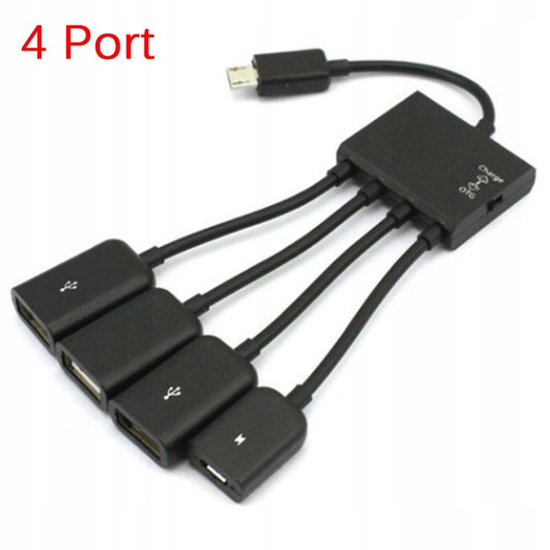 Micro Usb Host Otg Charge Hub Adapter Przewodu Spl