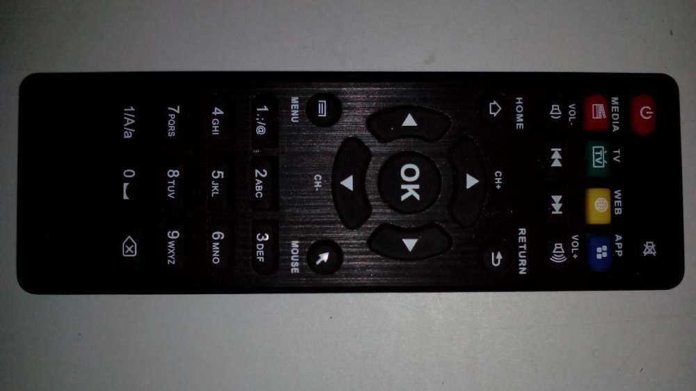 Tv box Android + comando Touch pad