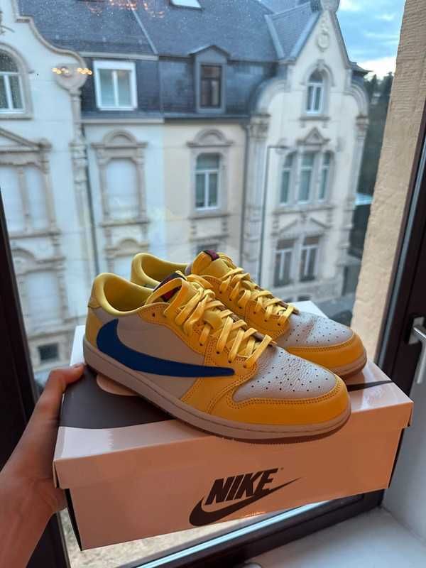 Travis Scott x Jordan Air Jordan 1 Low OG Canary Yellow R.41