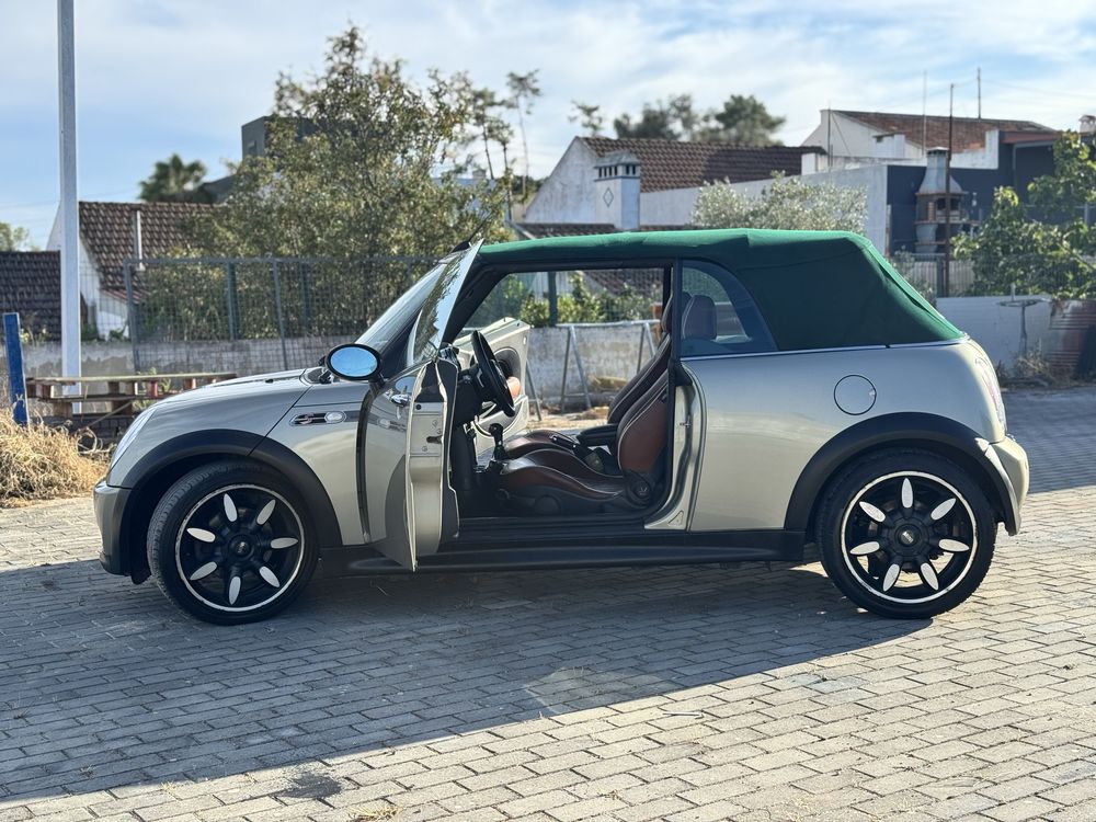 Mini cooper s cabrio versao sidewalk