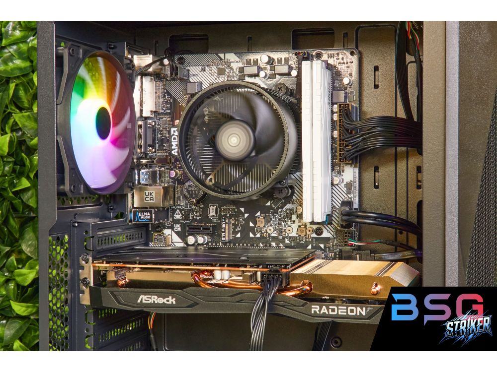 komputer gamingowy bsg striker v12 ryzen 5 16gb ddr4 512ssd win11 pro