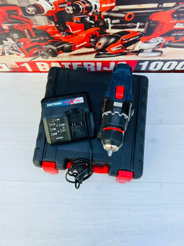 Шуруповерт Kraftronic Einhell TE-CD 18/2 Li-Solo