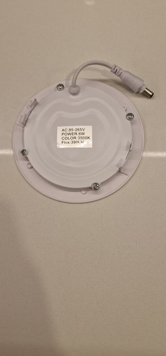 35 Focos Led 6w 3500k Branco Quente NOVOS