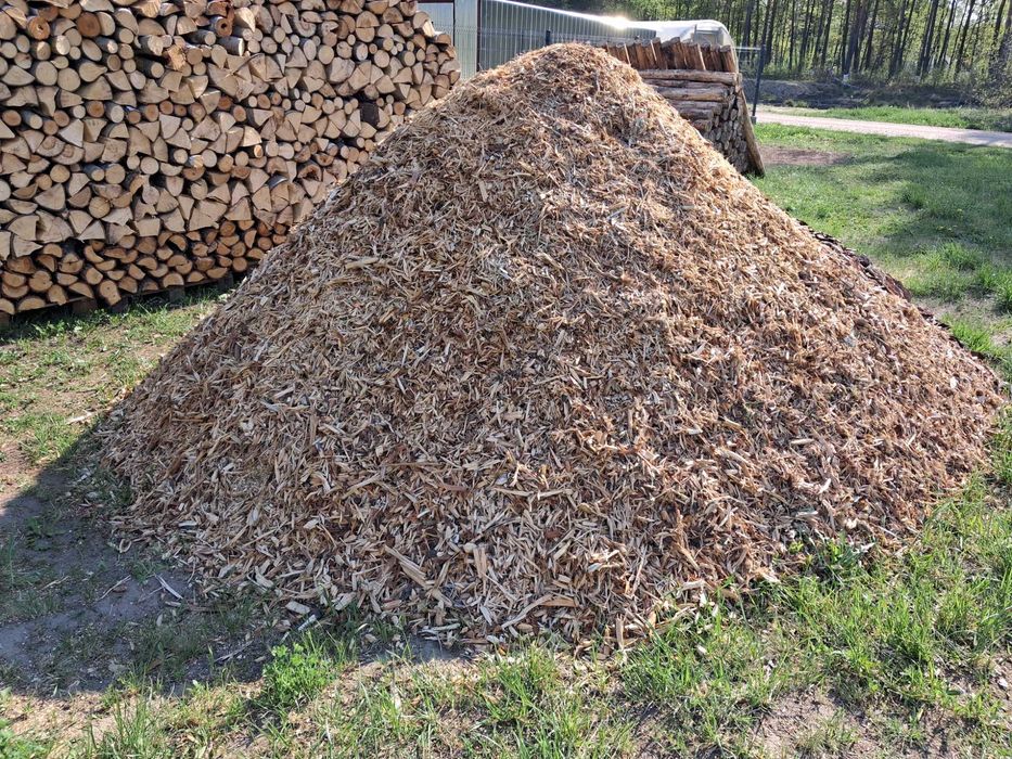 Zrębki ogrodowe liściaste