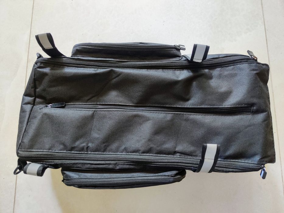 Duża torba rowerowa na bagażnik Fischer