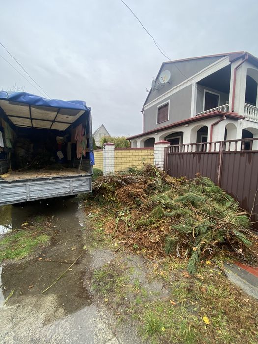 Вывоз веток, чиска учасков , квартир, демонтаж , грузчики