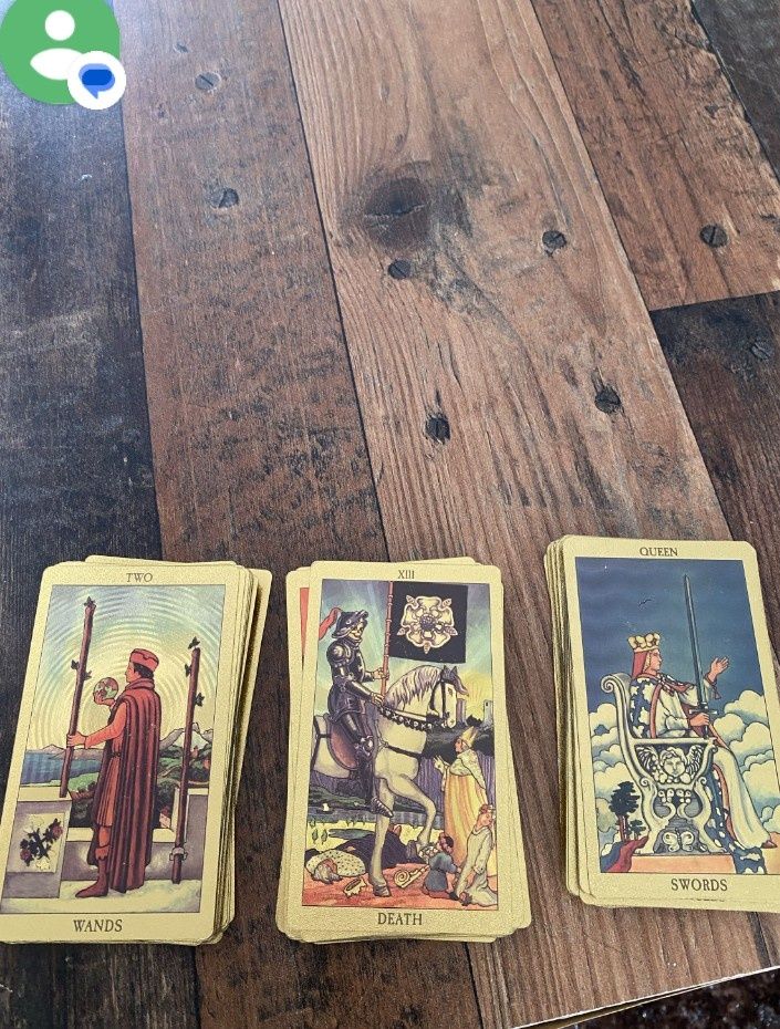 Cartas tarot, Zé pelintra com várias pertences e caveira