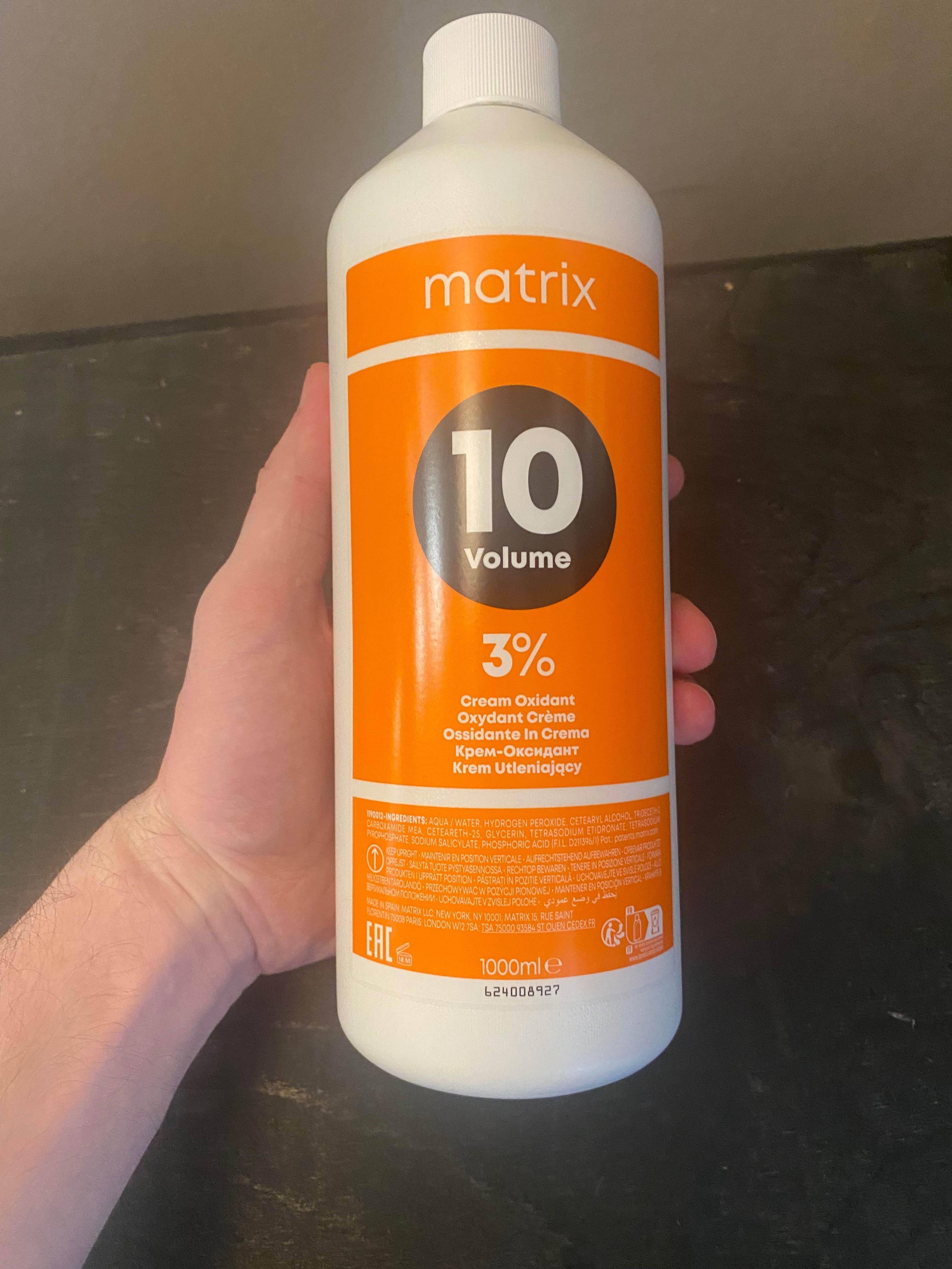 Крем оксидант Matrix Cream Developer 3% 10 Vol, 1000 мл