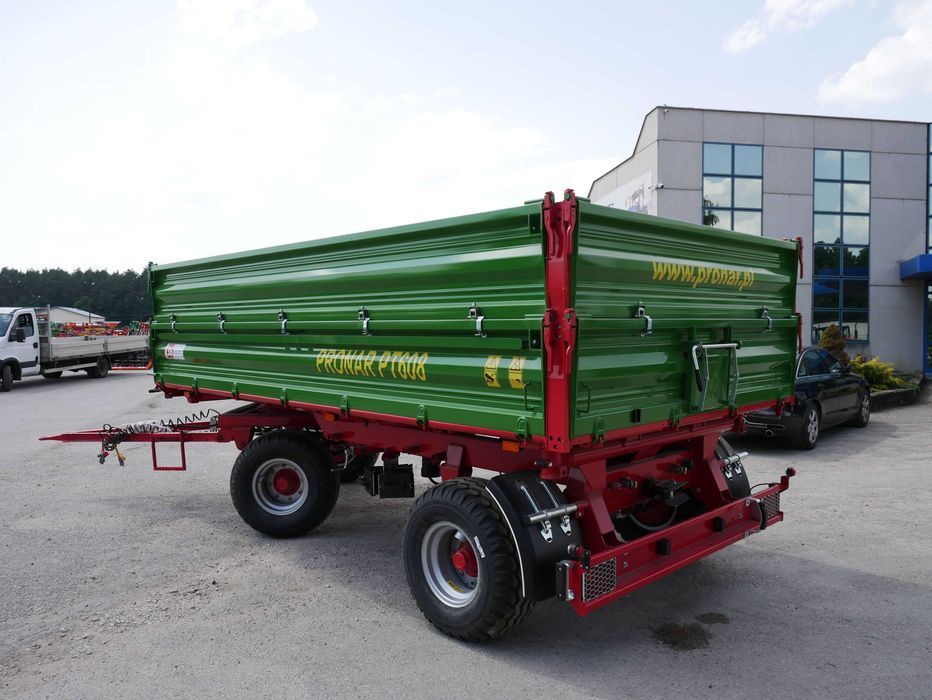 Przyczepa Rolnicza Dwuosiowa PRONAR T653 Metal-Fach T711 6 Ton 8Ton