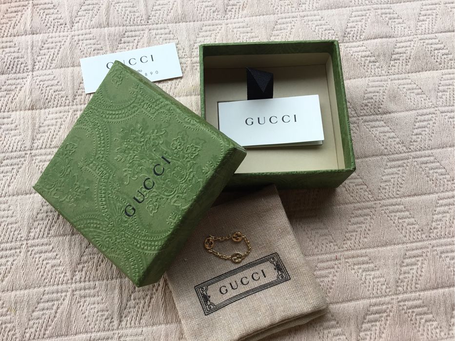 Anel Gucci ouro amarelo