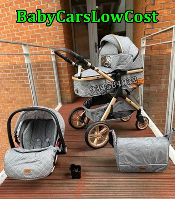 * CARRINHO DE BEBÉ TRIO * 3 em 1 * NOVOS * Oportunidade + Ofertas *