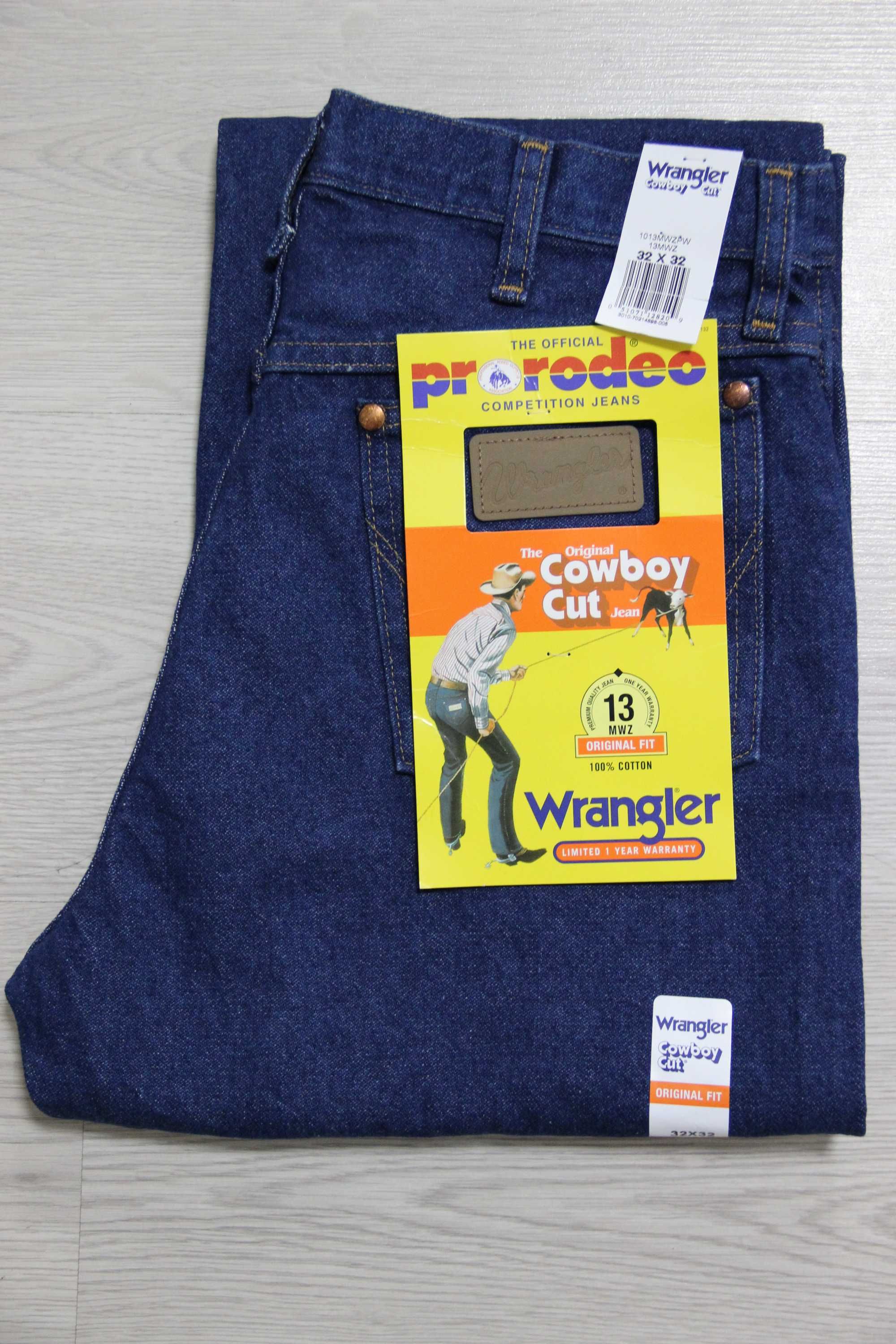WRANGLER 13MWZ джинсы оригинал из США р.32,33,34,35,36,38