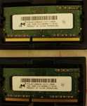 DDR3 1gbx2 Sodimm