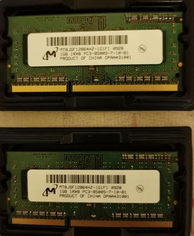 DDR3 1gbx2 Sodimm