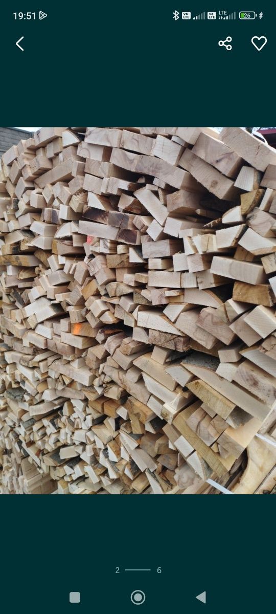 Sprzedam suche drewno bukowe  wilgotność około 14 procent