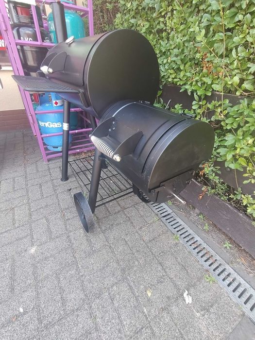 Grill węglowy EL FUEGO EDMONTON 66x34cm boczna komora !