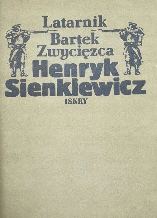 Latarnik Bartek Zwycięzca Henryk Sienkiewicz
