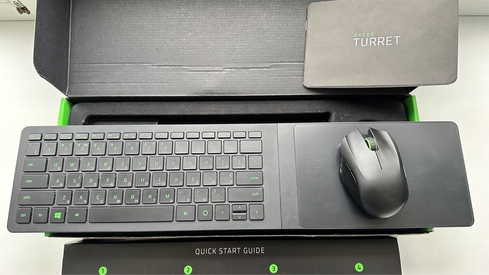 Комплект клавіатура+миша Razer Turret