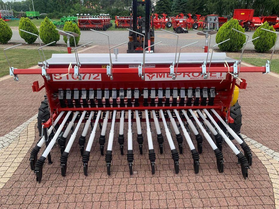 Promocja! Siewnik Zbożowy 2,5m S107/2 Meprozet redlice stopkowe