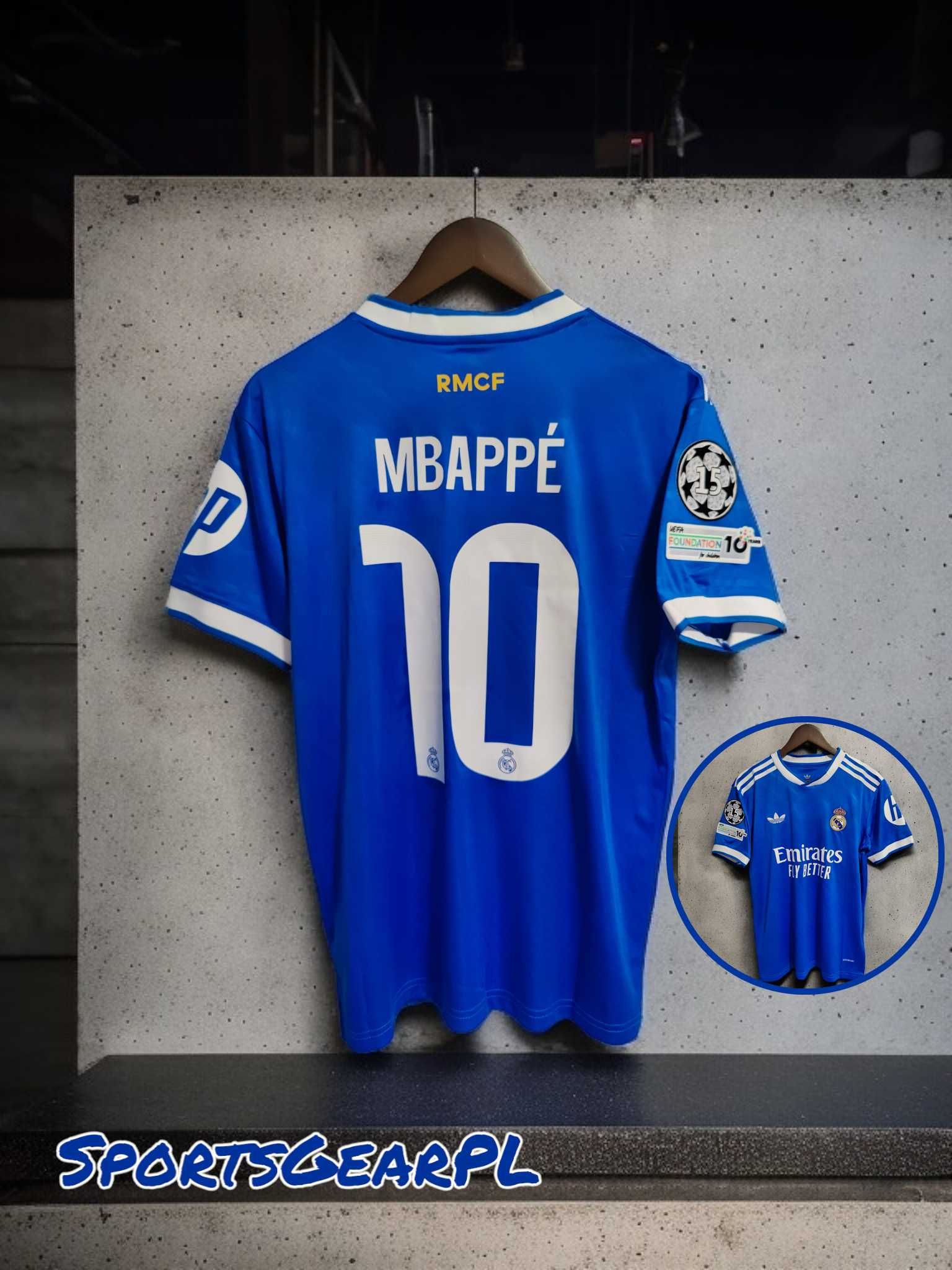 25/26 Kylian MBAPPE #10 Real Madryt Champions League Koszulka Trzecia