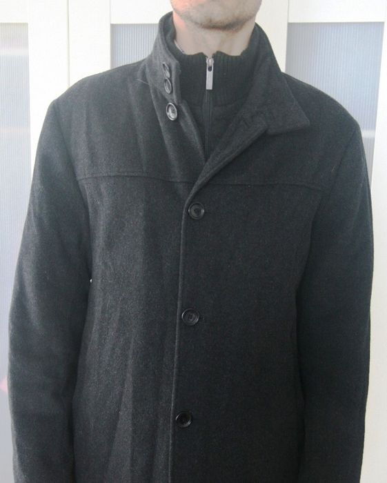 kurtka płaszcz wełniana wełna kaszmir christianberg peek cloppenburg L