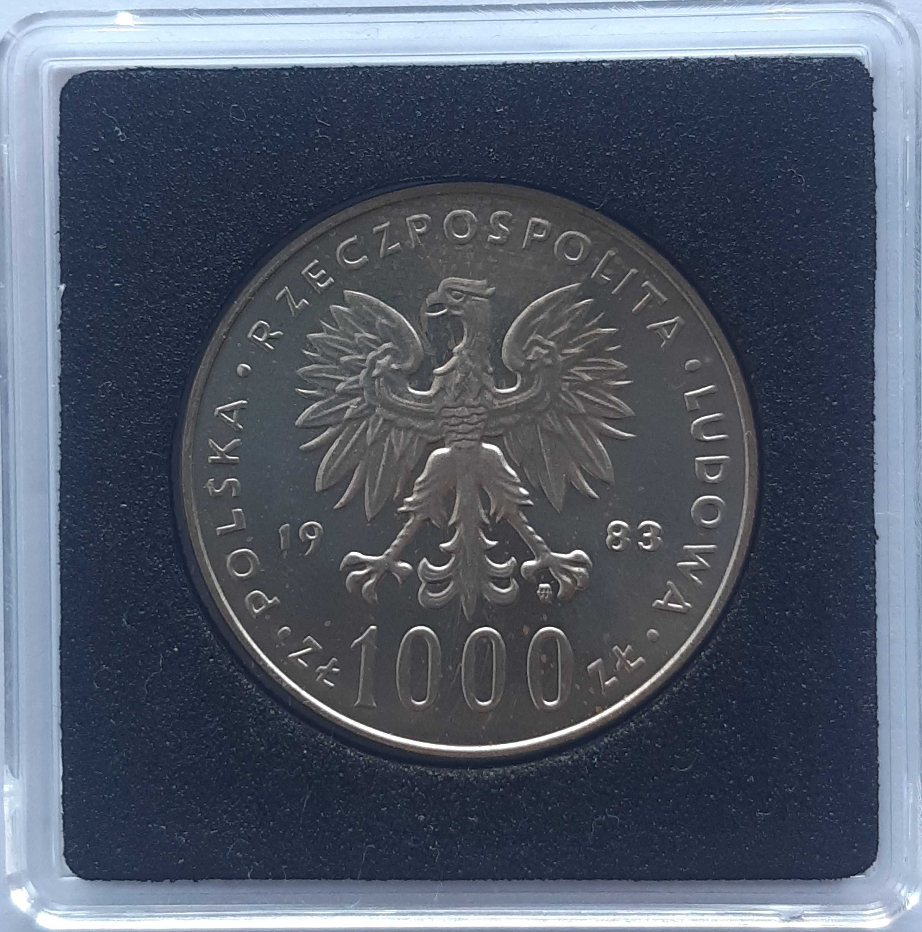Moneta 1000 zł 1983 Jan Paweł II srebro