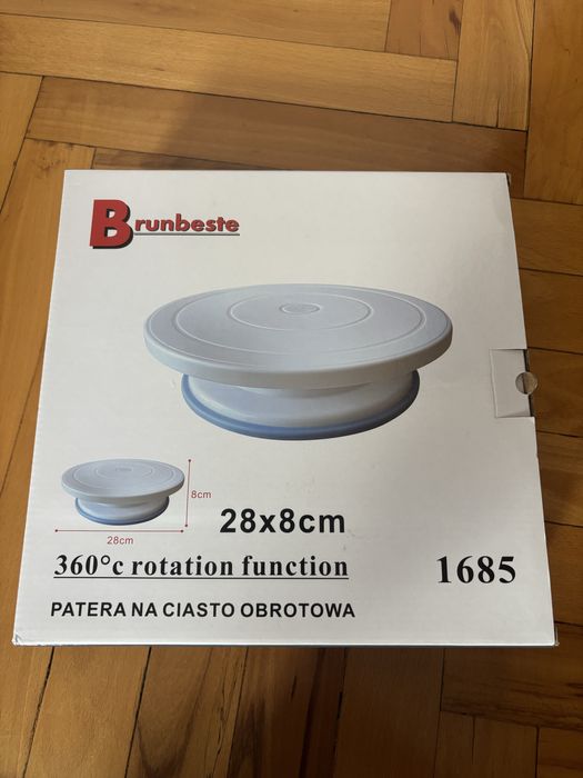 Patera obrotowa na ciasto śr. 28 cm