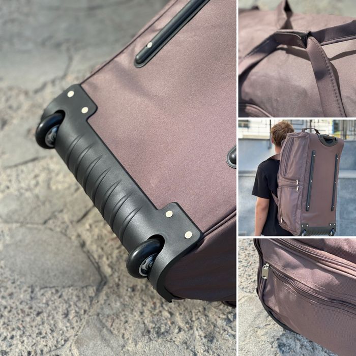 Гигант!140 Л .сумка на колесах!FLY чемодан валіза ,сумка с ручкой