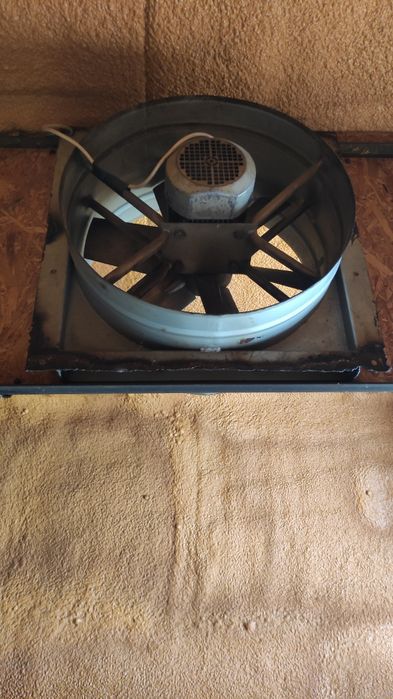 Вентилятор осевой диаметром 600 мм для сушильной камеры четыре штуки