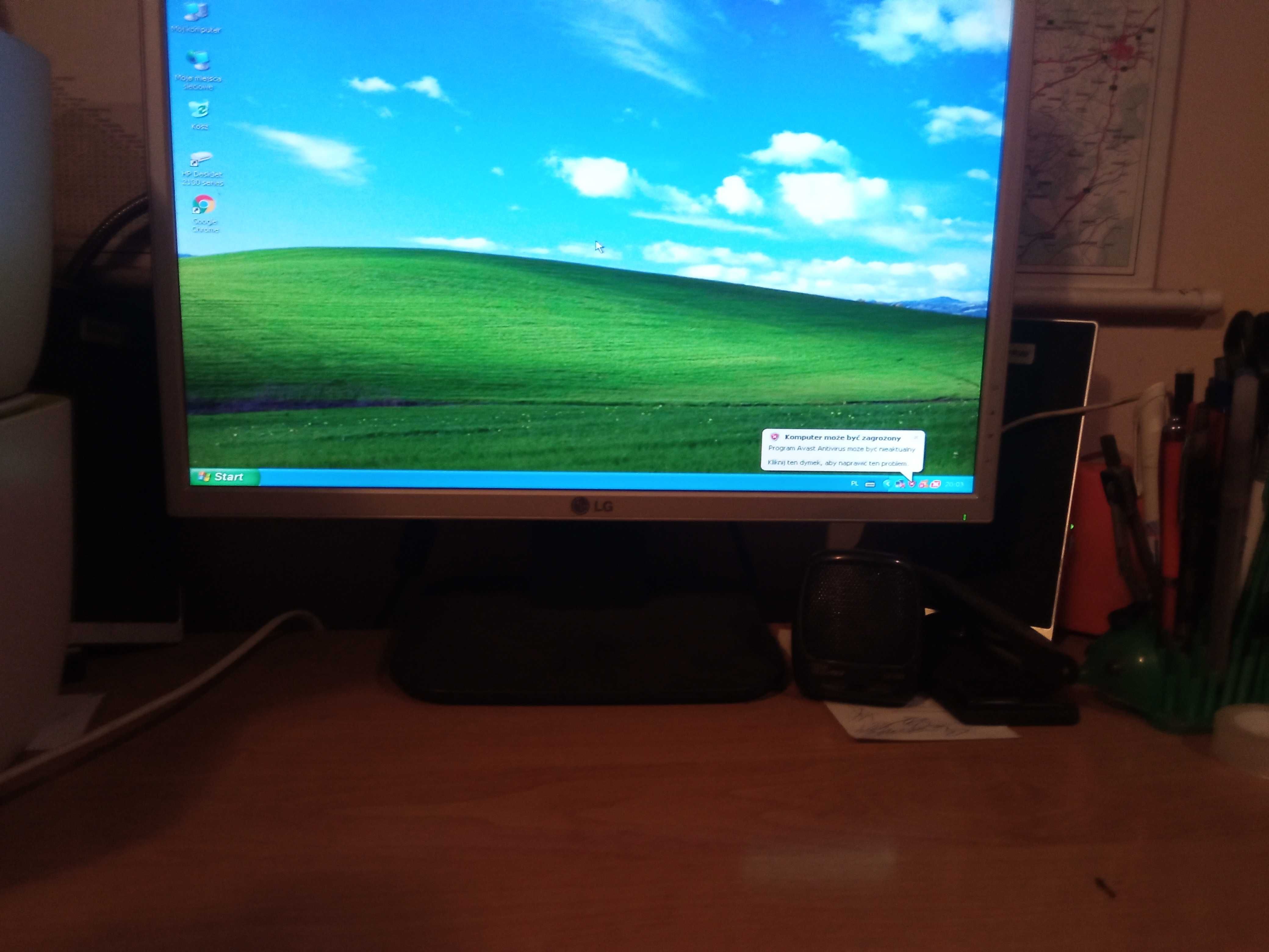 komputer stacjonarny Mustang + monitor LG