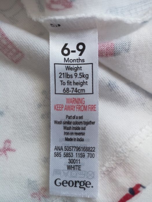 Плаття туніка різдвяне 6-9 місяців George
