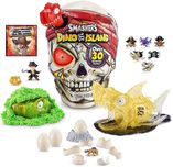 Smashers Dino Island Giant Skull череп з динозавром, T-rex, мегалодон