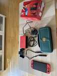 Nintendo Switch OLED Mario Edition, gwarancja, dodatki, perfekcyjny!