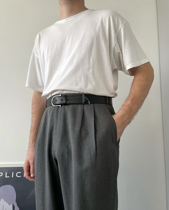 Чоловічі брюки сірі